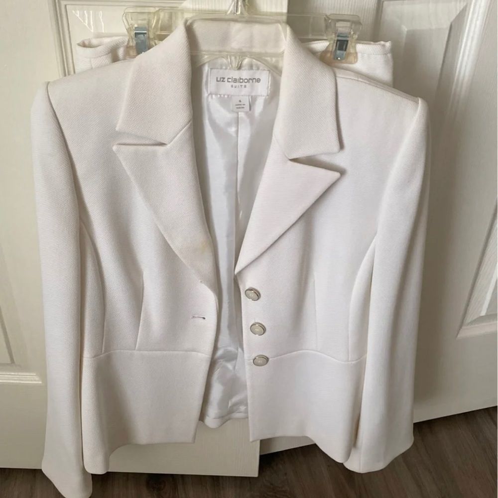 🤍 ~Gorgeous Liz Claiborne Jacket & Skirt Set! Size 4!~ 🤍